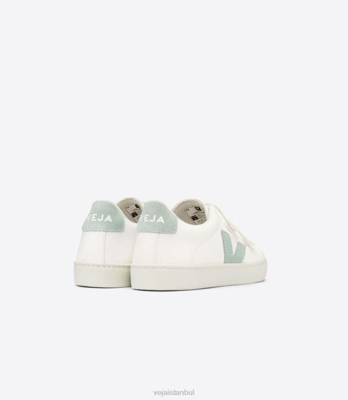 40N6329Veja Esplar kromsuz deri beyaz matcha