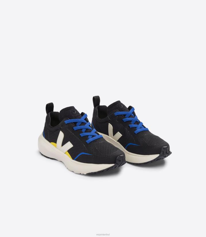 40N6380Veja kanarya elastik bağcıklar alveomesh siyah pierre