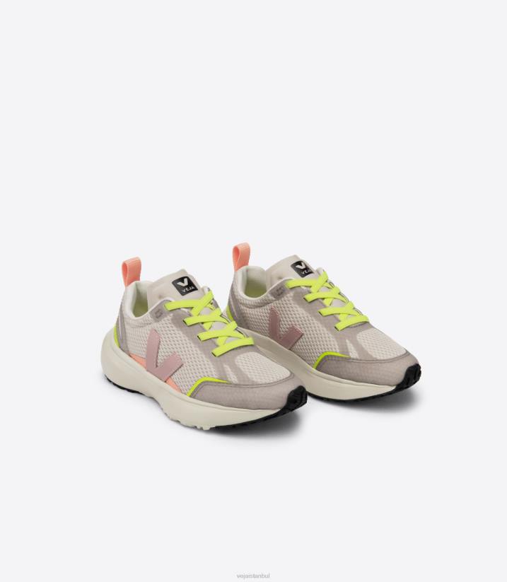 40N6388Veja kanarya elastik bağcıklar alveomesh doğal bebek