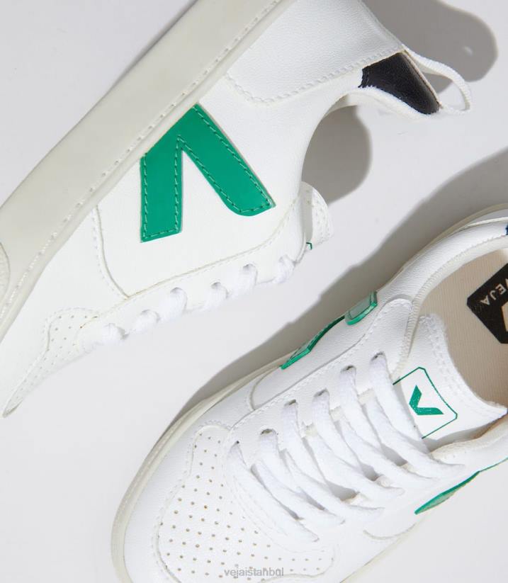 40N6368Veja v-10 bağcıklar cwl beyaz zümrüt siyah