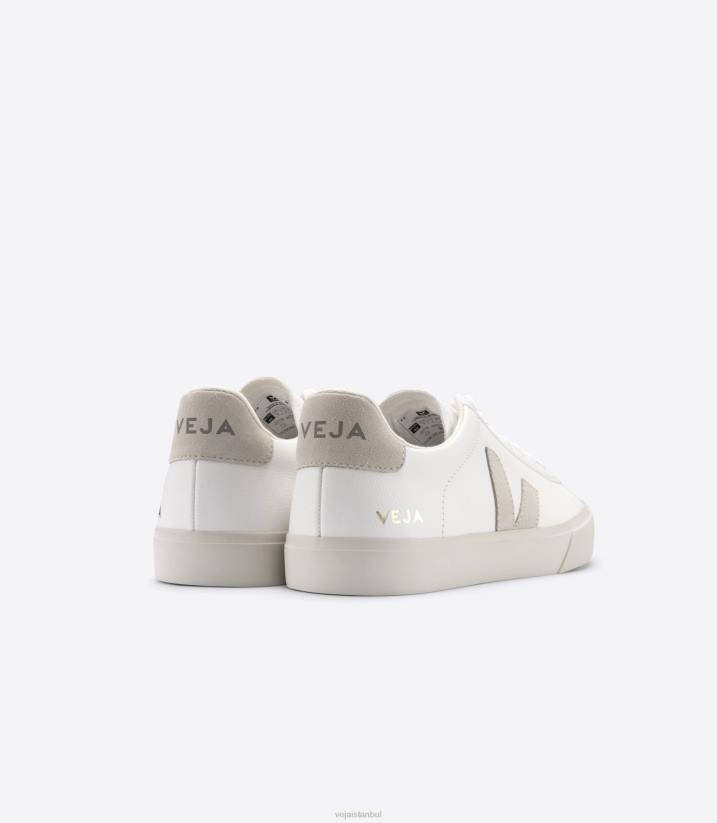 40N68Veja campo kromsuz deri beyaz doğal