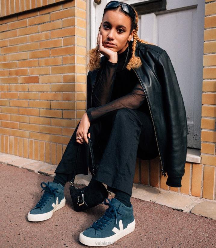 40N672Veja minotaur süet nautico pierre