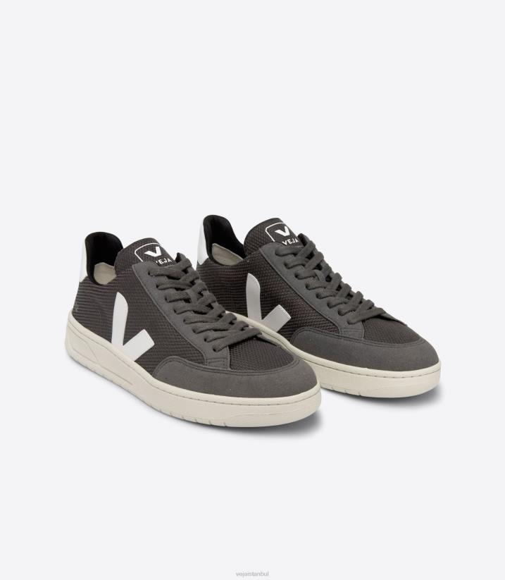 40N637Veja v-12 vegan b-mesh grafit beyaz